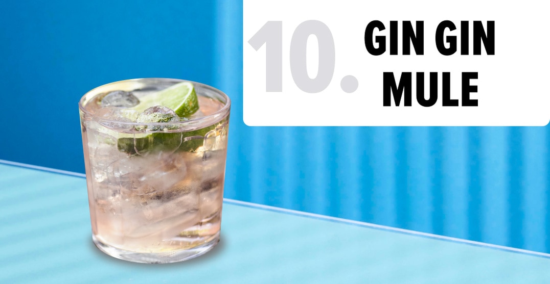 10. Gin gin mule